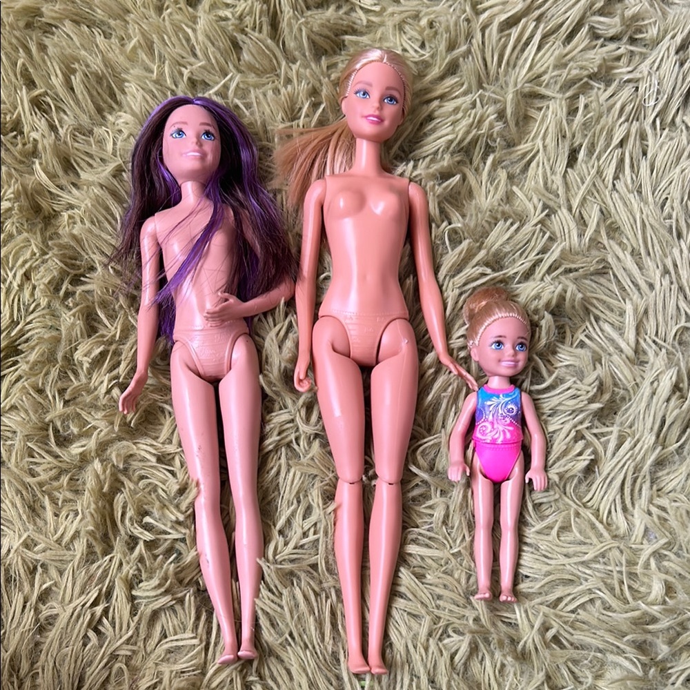 Barbie and her sister Doll Set with Articulated Limbs